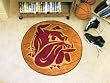 Minnesota-Duluth Bulldogs 29" Round Basketball Floor Mat (Rug)