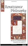 Renaissance Philosophy (History of Western Philosophy Series)