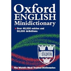 Oxford English Minidictionary