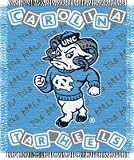 North Carolina Tar Heels 36x48 Woven Baby Throw Blanket