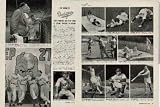 The BROOKLYN DODGERS - They Practice And Play Hard At Spring Training In Havana, Cuba. Larry MacPhail and Leo Durocher, behind the batting cage, watch Dodger rookies go through hitting drill in Havana. Dolph Camilli, (1B), Billy Herman (2B), PeeWee Reese (SS) and Arky Vaughan (3B) recently obtained from the Pirates. Leo Durocher exercises the best vocal cords in baseball. Pictured are Charley Herbert, Peewee Reese, Fred Fitzsimmons, Ed 