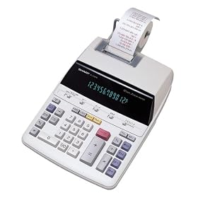 Click here to buy Sharp EL-2196BL Heavy Duty Color Printing Calculator with Clock and Calendar by Sharp.