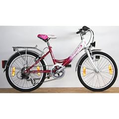 20 Zoll 50,8 cm Citybike M�dchenfahrrad Spear Shimano 7 Gang pink 5-9 Jahre
