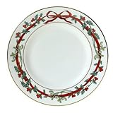 Royal Worcester Holly Ribbons 6 inch Bread and Butter Plate