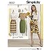 Simplicity Patterns US8652H5 Skirts & Pants, H5 (6-8-10-12-14)