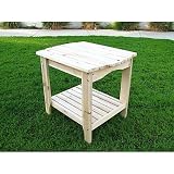 Rectangular Side Table - Unfinished