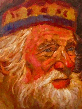 Custom Order #57-BDJ, Oil on Canvas, Custom Painting of The Person You Love, For 1 Person of Customer's Choice, Style: Expressionism, with Signature Text 