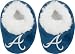Atlanta Braves Baby Bootie Slipper