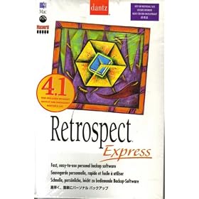 Click here to buy Retrospect Express 4.1 for MAC.