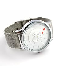 Youyoupifa New Design White Dial Sliver Strap Quartz Wrist Watch