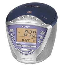 Sony ICF-CD853V AM/FM/TV/Weather Clock Radio/CD Player