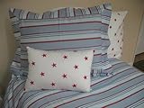 Serena and Lily Club stripe 4 pc kids bedding