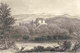 Bettenburg/Manau - Ansicht der Burg. [Grafik]