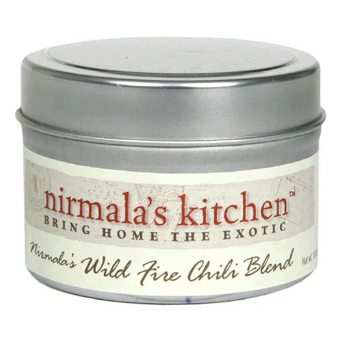 Nirmala's Kitchen Spice Blend, Nirmala's Wild Fire Chili Blend, 1.6-Ounce Units (Pack of 4)