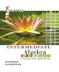 Intermediate Algebra: Concepts and Applications (7th Edition) (Bittinger Developmental Mathematics Series)