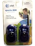 AT&T Sports 200 Walkie Talkies (Colors May Vary)