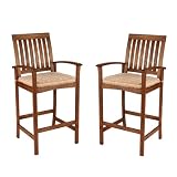 Smith & Hawken® Marlton 2007 High Bar Chairs Set of 2 by Smith & Hawken