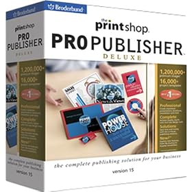 The Print Shop Pro Publisher Deluxe 15
