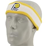 adidas Indiana Pacers Yellow Trim Team Logo Sweatband