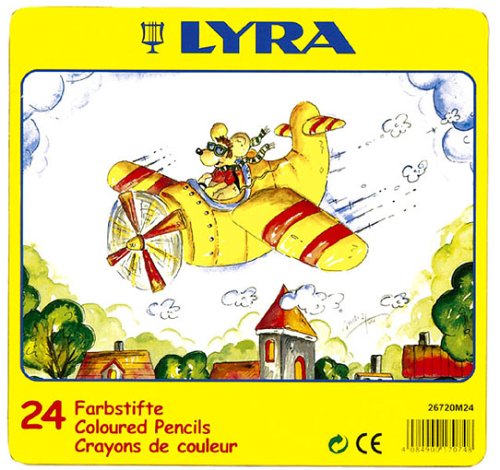 Lyra 26720M24 - Holzfarbstifte Osiris Lyra 24St&uuml;ck in Metalletui Preisvergleich