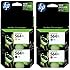 HP 564XL Color Four Pack - Includes Double Capacity -Black (CN684WN)/ Cyan(CB323WN)/ Magneta(CB324WN)/ Yellow(CB325WN)