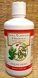 Triple Echinacea & Goldenseal 32 Oz. Cold, Flu, Ear Infections, Respiratory Support. Used Safely and Effectively for Over 20 Years.