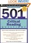 501 Critical Reading Questions (Skill Builders in Focus for SAT Practice)