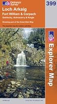 Loch Arkaig: Fort William and Corpach (Explorer Maps) (OS Explorer Map)