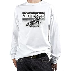 Alpinestars Dirt Track Men's Long-Sleeve Race Wear Shirt - White