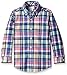 Gymboree Boys' Big Multi-Colored Plaid Woven Shirt