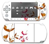 Flower Butterfly Decorative Protector Skin Decal Sticker for Sony Playstati ....