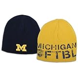 Michigan ESPN Football Gold Reversible Knit