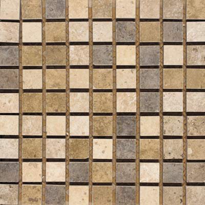 Isla Tiles Tuscany Mosaic 1 x 1 (12x12) Mix Mosaic Ceramic Tile & Stone
