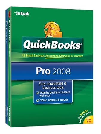 QuickBooks Pro 2008 [OLD VERSION]