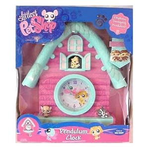 Littlest Pet Shop Pendulum Clock by
