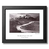 Ansel Adams Snake River B W Photo Picture Framed Art Print by Art Prints Inc