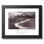 Ansel Adams Snake River B/W Photo Picture Framed Art Print