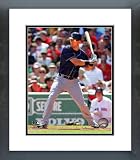 Ben Zobrist Tampa Bay Rays 2012 Batting Framed Picture 8x10