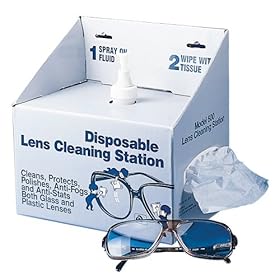 Bel-Art Scienceware 248350000 Disposable Lens Cleaning Station, 5-5/8" Length x 8-1/8" Width x 8-1/4" Height