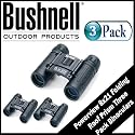Bushnell Powerview 8x21 Folding Roof Prism Binoculars 3 Pack