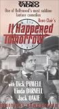 It Happened Tomorrow [VHS]