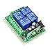 Mintbon 12V 4 Channel Wireless Remote Control Receiver Momentary Switch