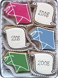 Beautiful Sweets Colorful Graduate Organic Cookies