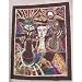African Batik - The Three Races 34 x 27