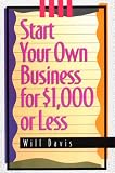 Start Your Own Business for $1,000 or Less