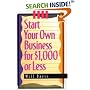 Start Your Own Business for $1,000 or Less