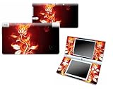 Bundle Monster Nintendo Ndsi Dsi Nds Ds i Vinyl Game Skin Case Art Decal Cover Sticker Protector Accessories - Flame Floral