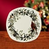 LENOX WINTER GREETINGS ACCENT LUNCH PLATE(S) - SQUARE
