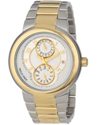 Philip Stein Womens 31TG-AGW-TGSS Active Two-Tone Gold Plated Bracelet Watch