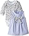 BON BEBE Baby Girls' Chambray Jumper Set
